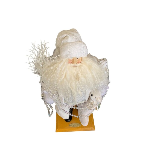 Vintage Old World Santa Collection 2004 Limited Edition All In White Christmas - Picture 10 of 12